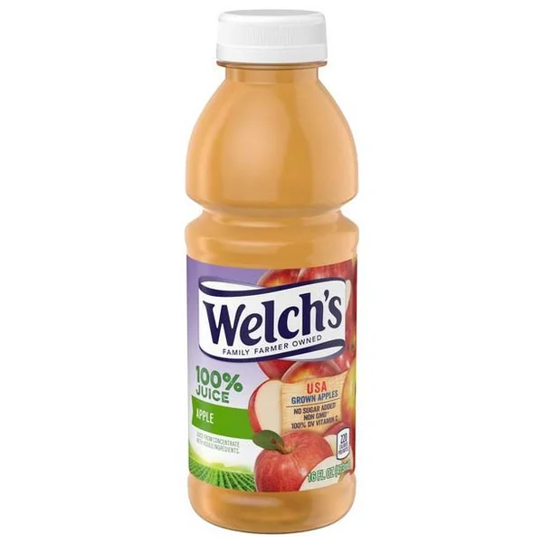 WELCH'S APPLE JUICE 16OZ BOTTLE