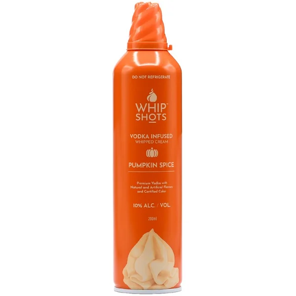 Whip Shots Pumpkin Spice Spiked Whipped Cream 200ml