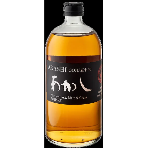 White Oak Distillery Akashi Whisky Blended Goju 50 Sherry Cask 750ml