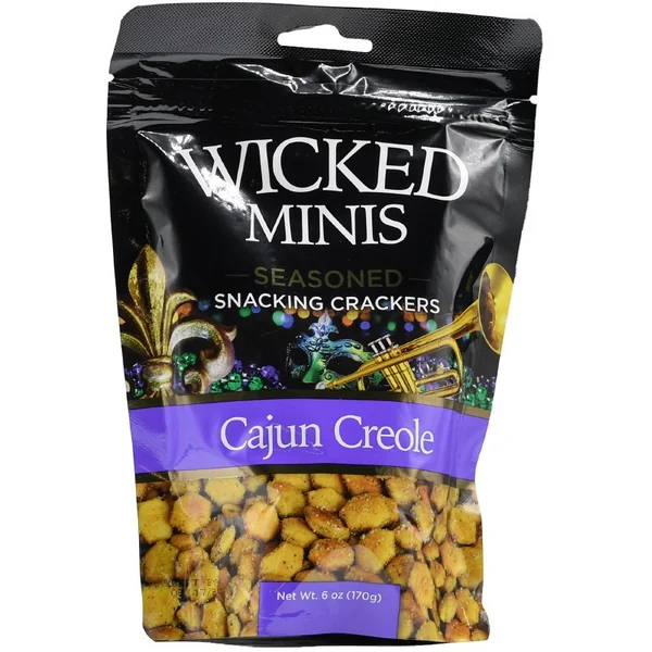 Wicked Minis Cajun Creole Oyster Crackers 6oz