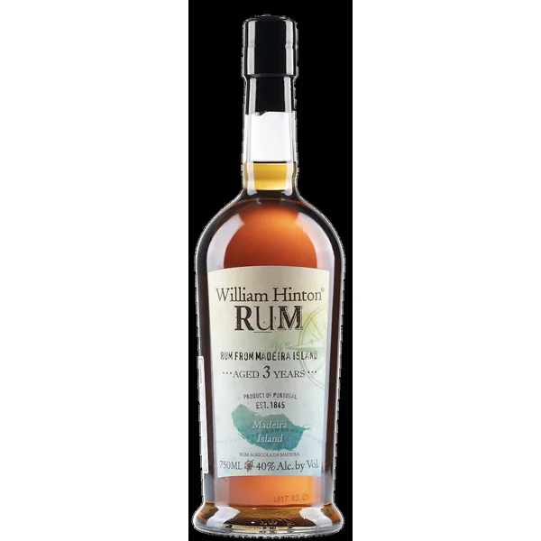 William Hinton Rum Agricola da Madeira 3 Year 750ml