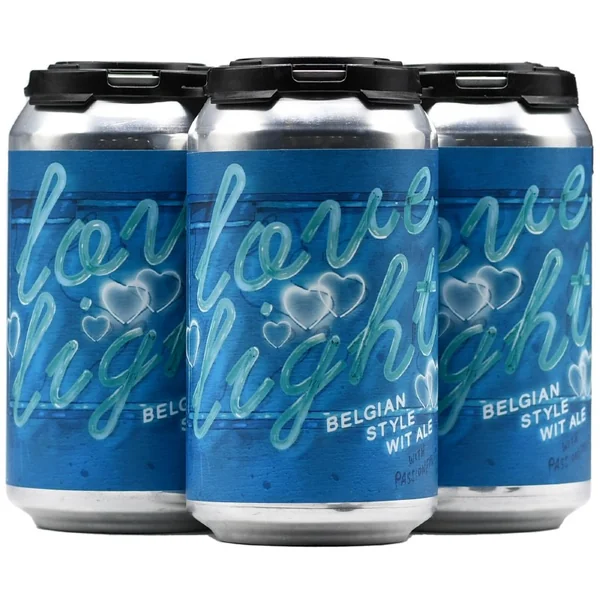 Wiseacre Love Light Belgian Style Wit with Passionfruit 4pk 12oz Can
