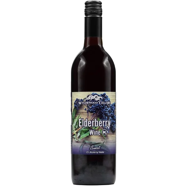 Wyldewood Cellars Elderberry Sweet Wine 750ml