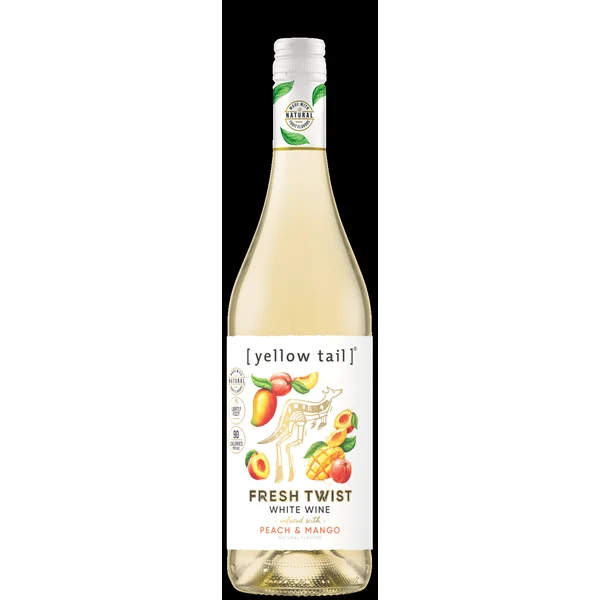 Yellow Tail Fresh Twist White Wine Peach & Mango NV 750ml