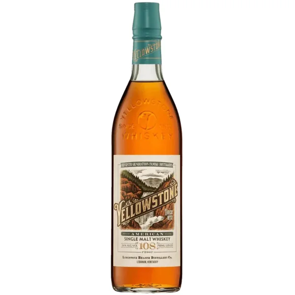 Yellowstone American Whiskey Single Malt 108@ 750ml