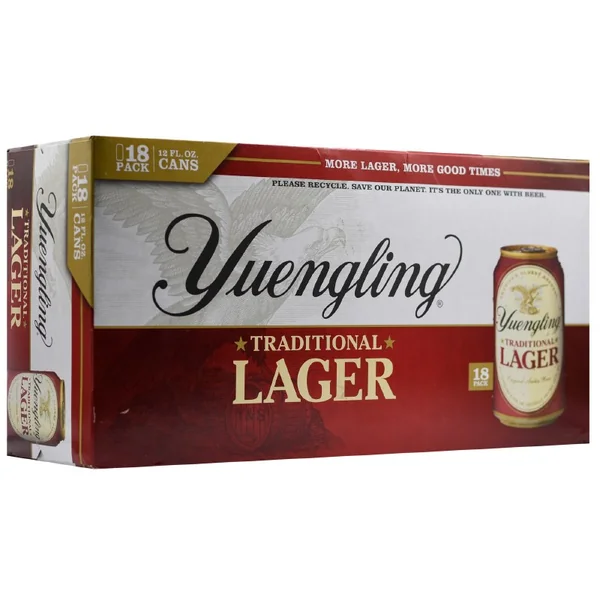 Yuengling Traditional Lager 18pk 12oz Can