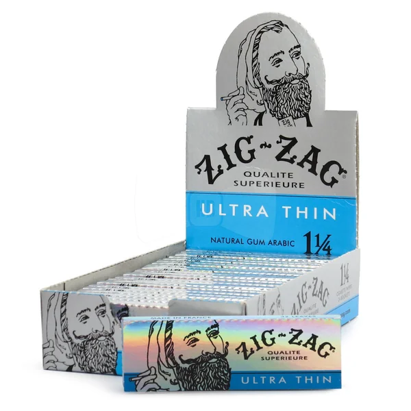 Zig Zag Ultra Thin Cigarette Rolling Papers, 1 1/4 Size