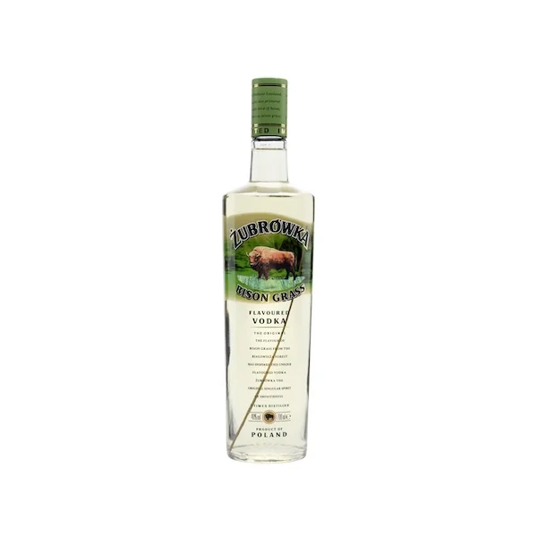 Zubrowka Vodka Bison Grass 1.0Ltr